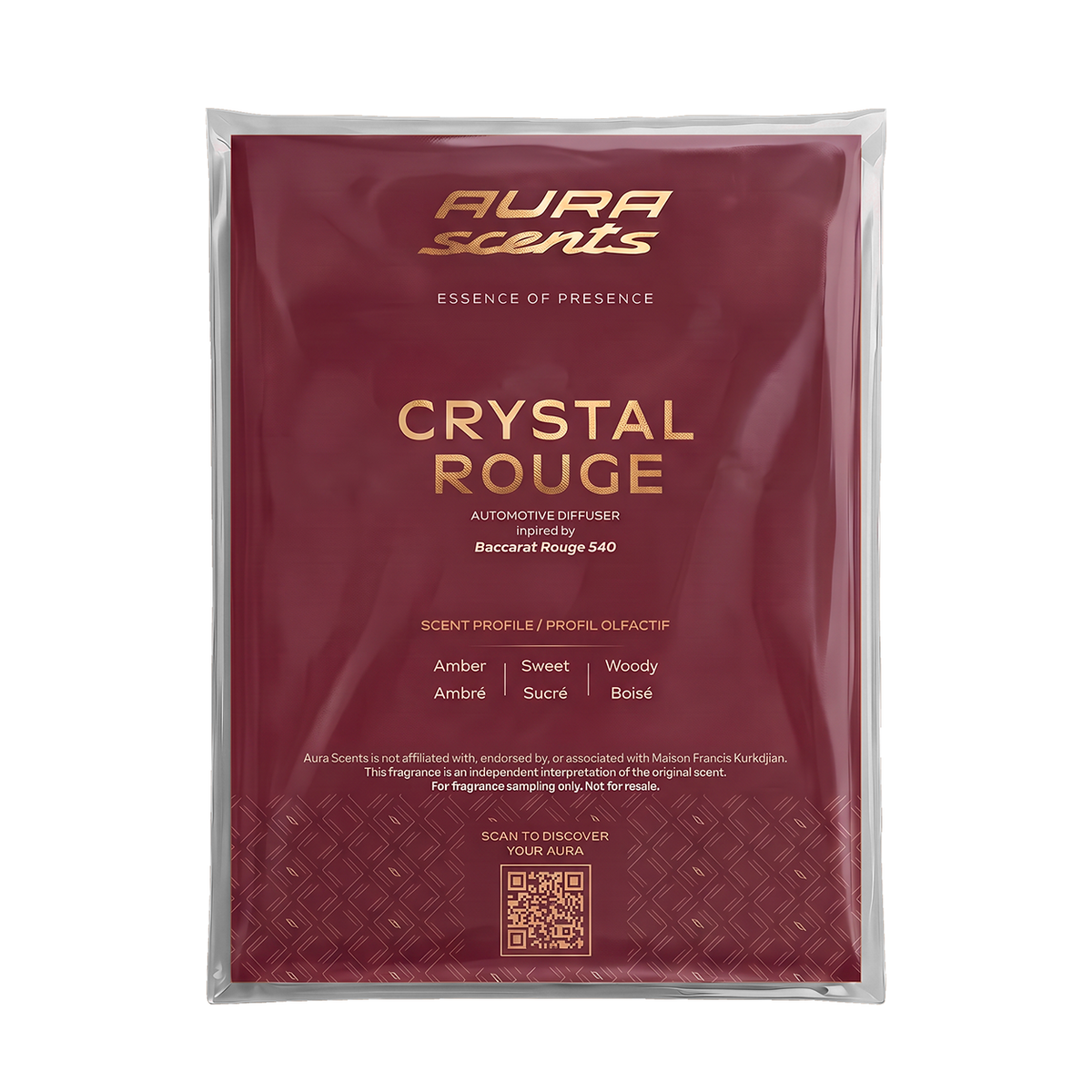 CRYSTAL ROUGE - SCENT CARD