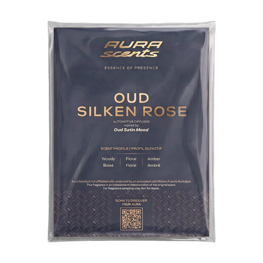 OUD SILKEN ROSE - SCENT CARD