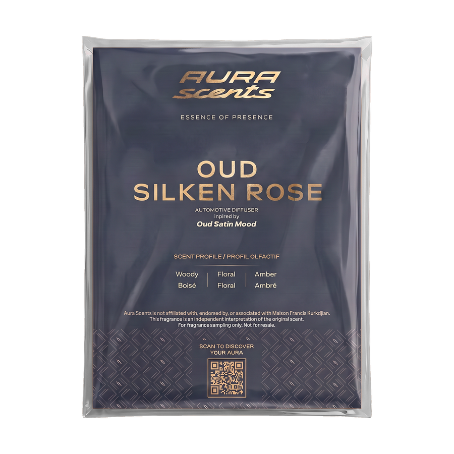 OUD SILKEN ROSE - SCENT CARD