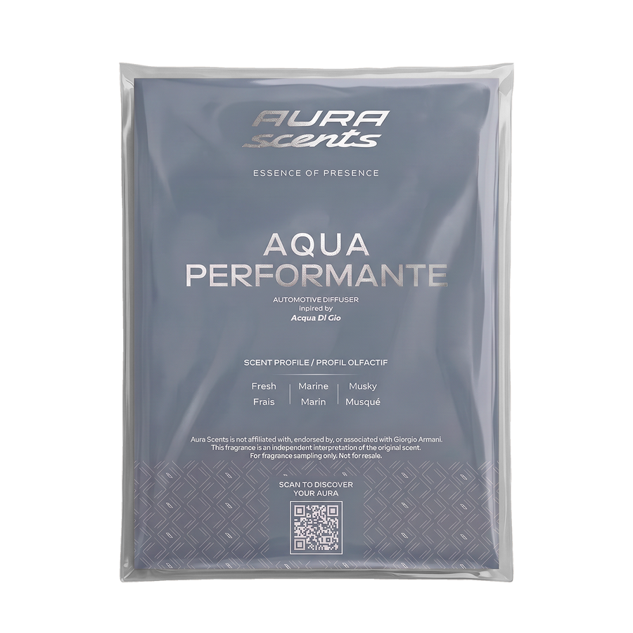 AQUA PERFORMANTE - SCENT CARD