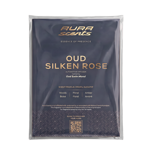 OUD SILKEN ROSE - SCENT CARD