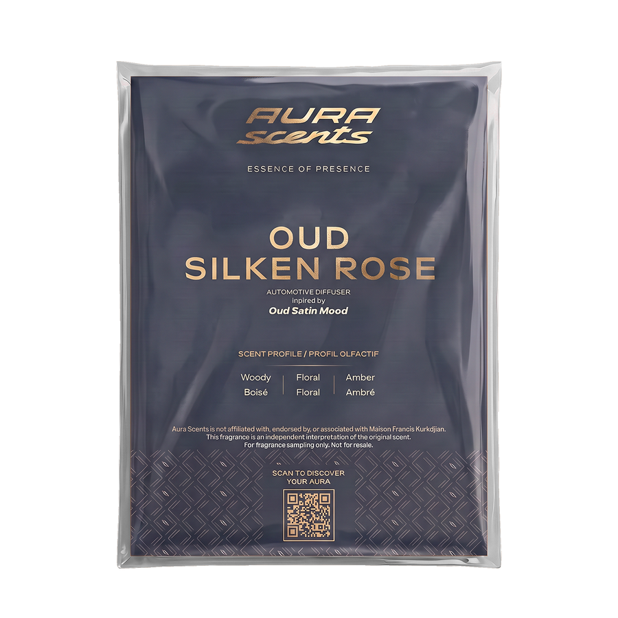 OUD SILKEN ROSE - SCENT CARD