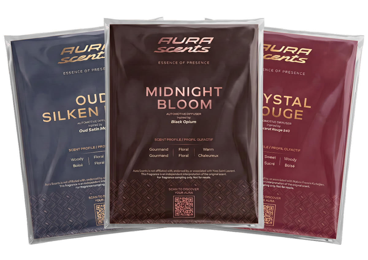 Aura Scents scent card collection