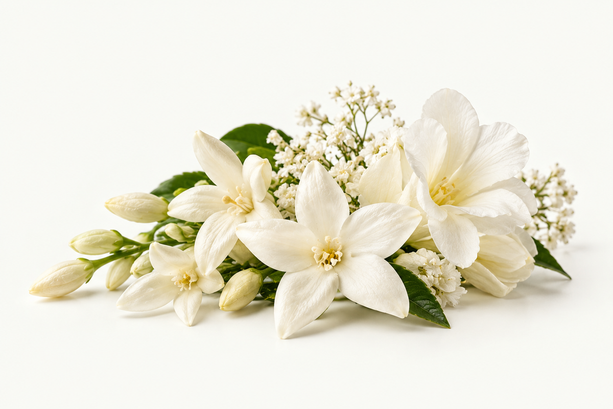 WHITE FLORALS