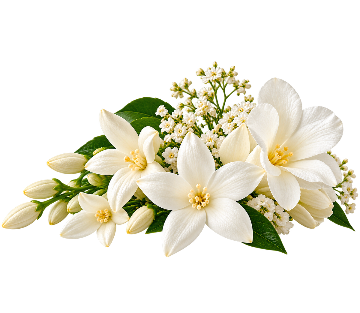 WHITE FLORALS